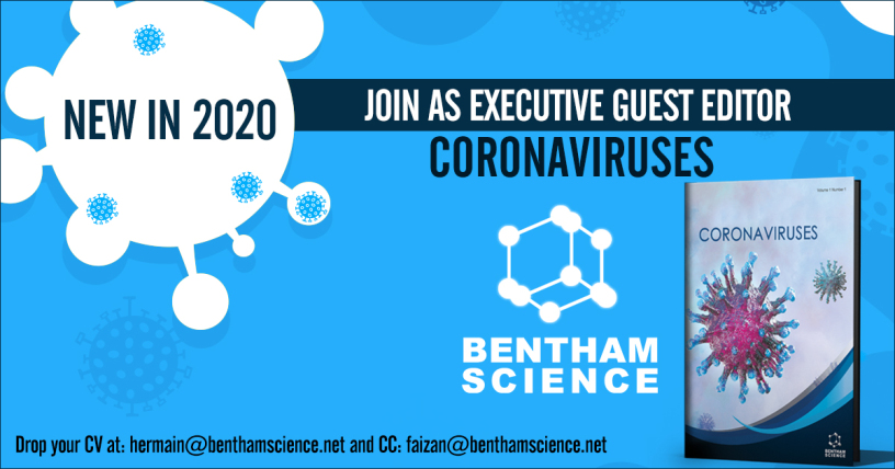 BenthamScienceP's tweet image. Join as Executive Guest Editor | Coronaviruses
For Details, Visit: bit.ly/2RHdP8q
#ExecutiveGuestEditor #JoinBoard #Coronaviruses #BenthamScience #Covid_19 
@BenthamScienceP