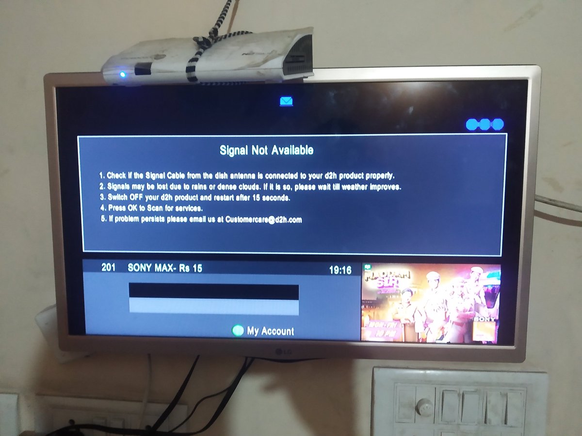 mukeshec12's tweet photo. Hey @officiald2h team, i am facing issues in my VideoconD2H plan. Channels are not coming. already have more than 100 rs in my account.  #videocond2h
#channelissue #worstservice
My ID - 201731200 https://t.co/1Kmlv85Cdw