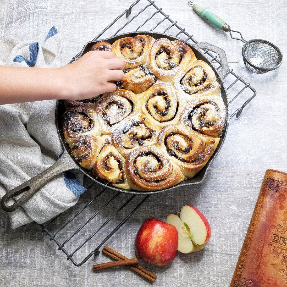 #ImDoingFineBecause, well, sticky buns.