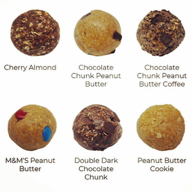 oatballs's tweet photo. Your votes are in! Our newest Variety Pack contains your favorites:
🍒 Cherry Almond
🍫🥜 Chocolate Chunk Peanut Butter
☕️ Coffee
Ⓜ️ M&M’S Peanut Butter
🍫🍫 Double Dark Chocolate Chunk
🥜 Peanut Butter Cookie
Get yours now at https://t.co/2x684GSrGg!
#getyourballsnow #oatballs https://t.co/hQo4QzSfDK