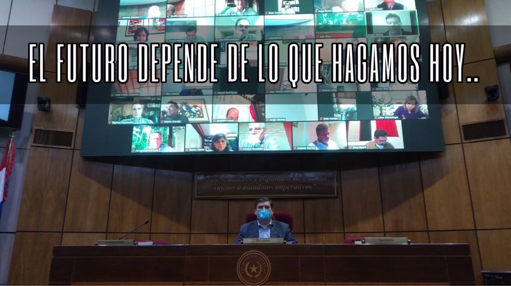 BlasLlanoPy's tweet photo. SE ACABÓ EL CARNAVAL EN EL ESTADO PARAGUAYO !!🇵🇾

En mi carácter de Presidente del Congreso de la Nación y de @SenadoresPy, acompañaré e impulsaré en la sesión virtual de este viernes 17, el recorte de todos los beneficios y privilegios en los tres Poderes del Estado.(HILO) https://t.co/F1es9W5n8j
