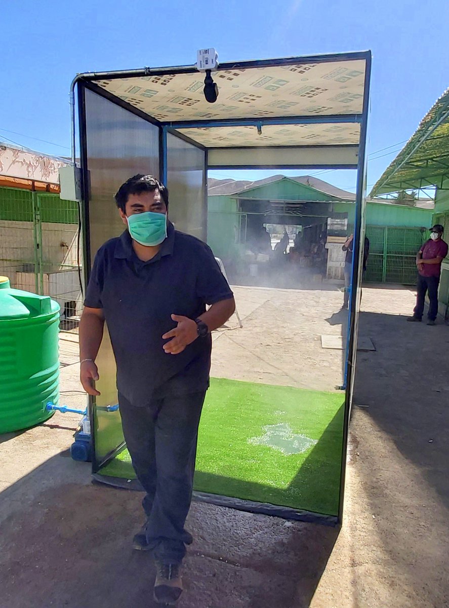 IMDA_2019's tweet photo. Como medida #preventiva ante el contagio del #covid-19, el #Municipio de Diego de Almagro concluyó la instalación de túneles desinfectantes en toda la comuna.
#Recoleta #atacama #QuedateEnCasa @TvnRedAtacama @diarioatacama @chanarcillo @RADIONOSTALGICA @RNuevoMundo @Perio_Atacama https://t.co/equysKx4zV