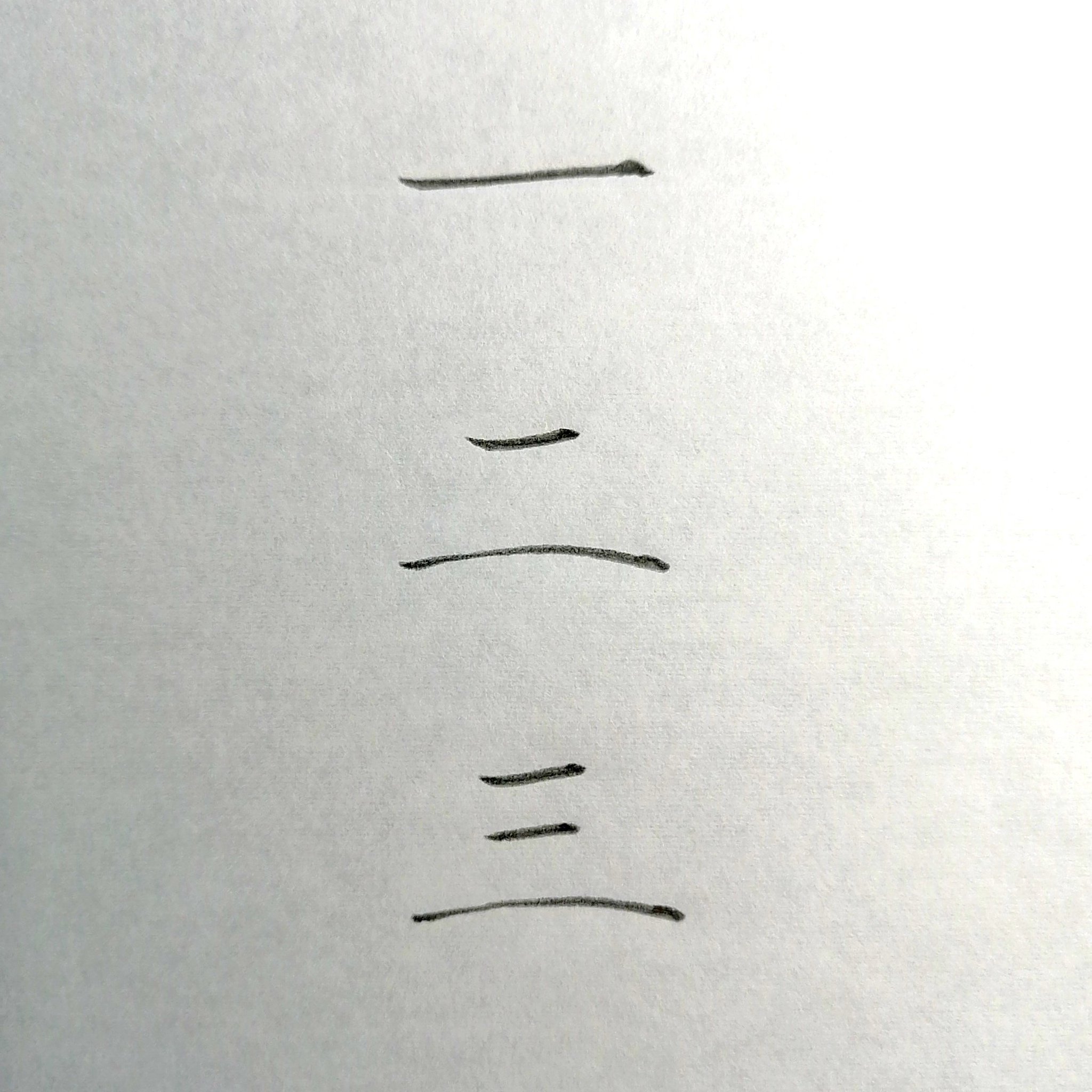 恵美 一日一ポイント 字を練習することを推奨してみる 横画が 一本のときは 平 二本のときは 反 伏 三本のときは 反 平 伏 単純だけど難しい 手書きツイート 恵美 一日一ポイント 字を練習することを推奨してみる 横画が 一本のときは 平 二本のときは 反 伏 三本のときは 反 平 伏 単純だけど難しい 手書きツイート