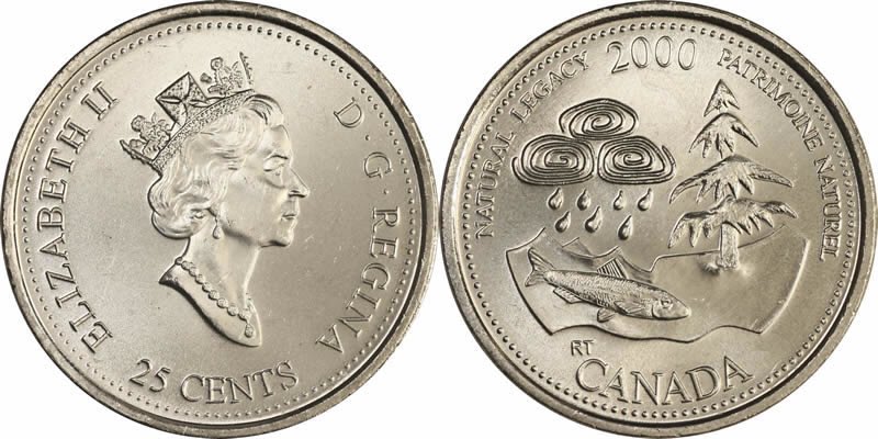 Thereis the MKULTRA monarch butterfly in honour of Queen . Do you see the serpent? How many more symbolism are there to find in Canadian currency?