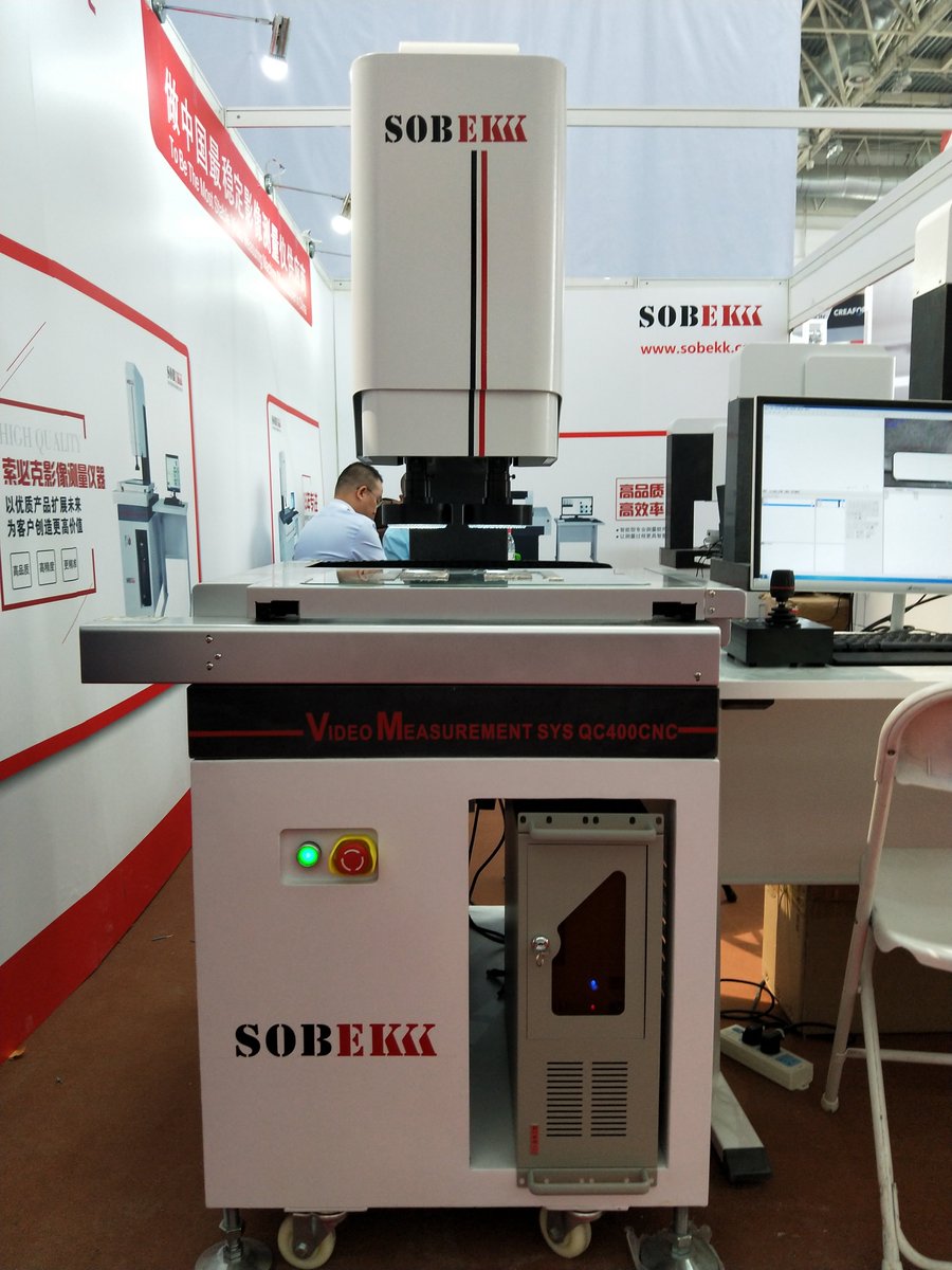 JackChenSobek's tweet image. QC series double CCD automatic video measuring machine , with fixture can measure 2 products at the same time , great improve the measuring effiency , suitable for volume testing for same product.#SOBEKK #VideoMeasuringMachine #doublecamera #CNC #measuring