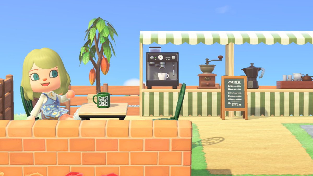 I made a  @Starbucks lolol  #AnimalCrossingNewHorizons  