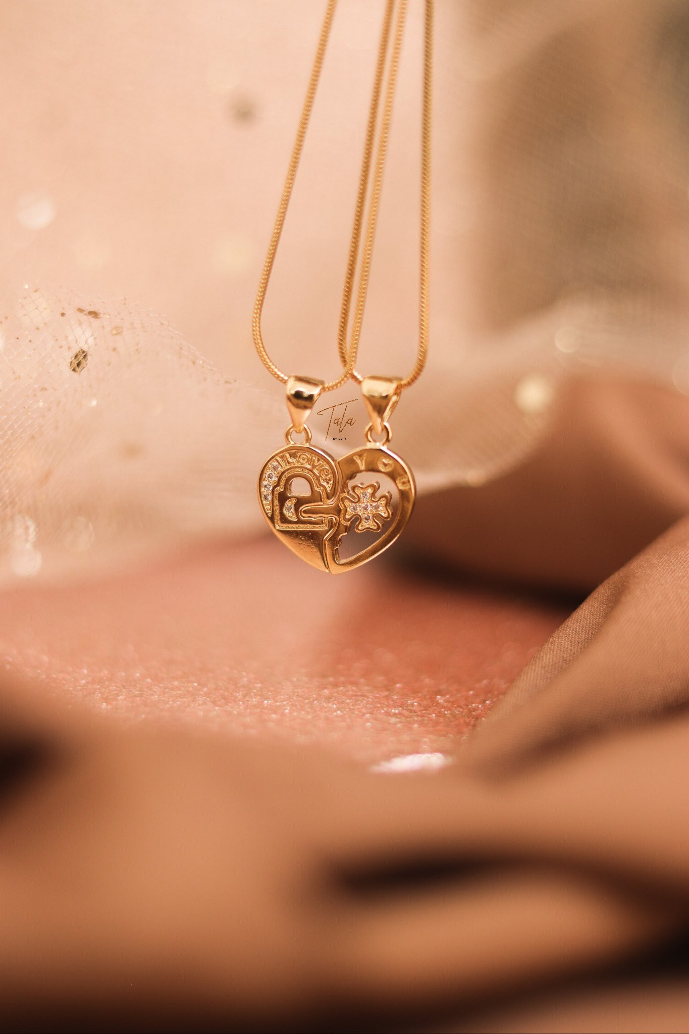 Couple necklace tala by kyla deals