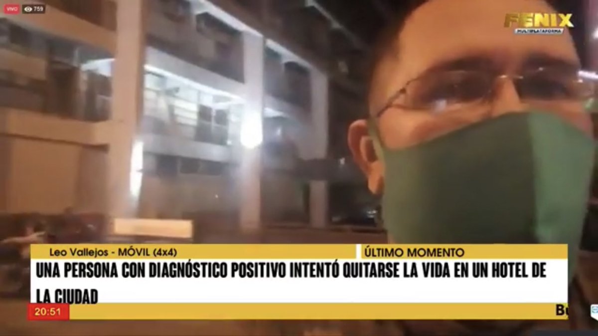 CarboAgustin's tweet image. Rechazo terminantemente la versiónes de medios como @RadioFenix951 y otros, de que en nuestro edificio se encuentran aisladas personas con #COVID19.
Es lamentable que medios como estos informen tan burdamente y con niveles de títulos en placas cómo está.  Una pena.