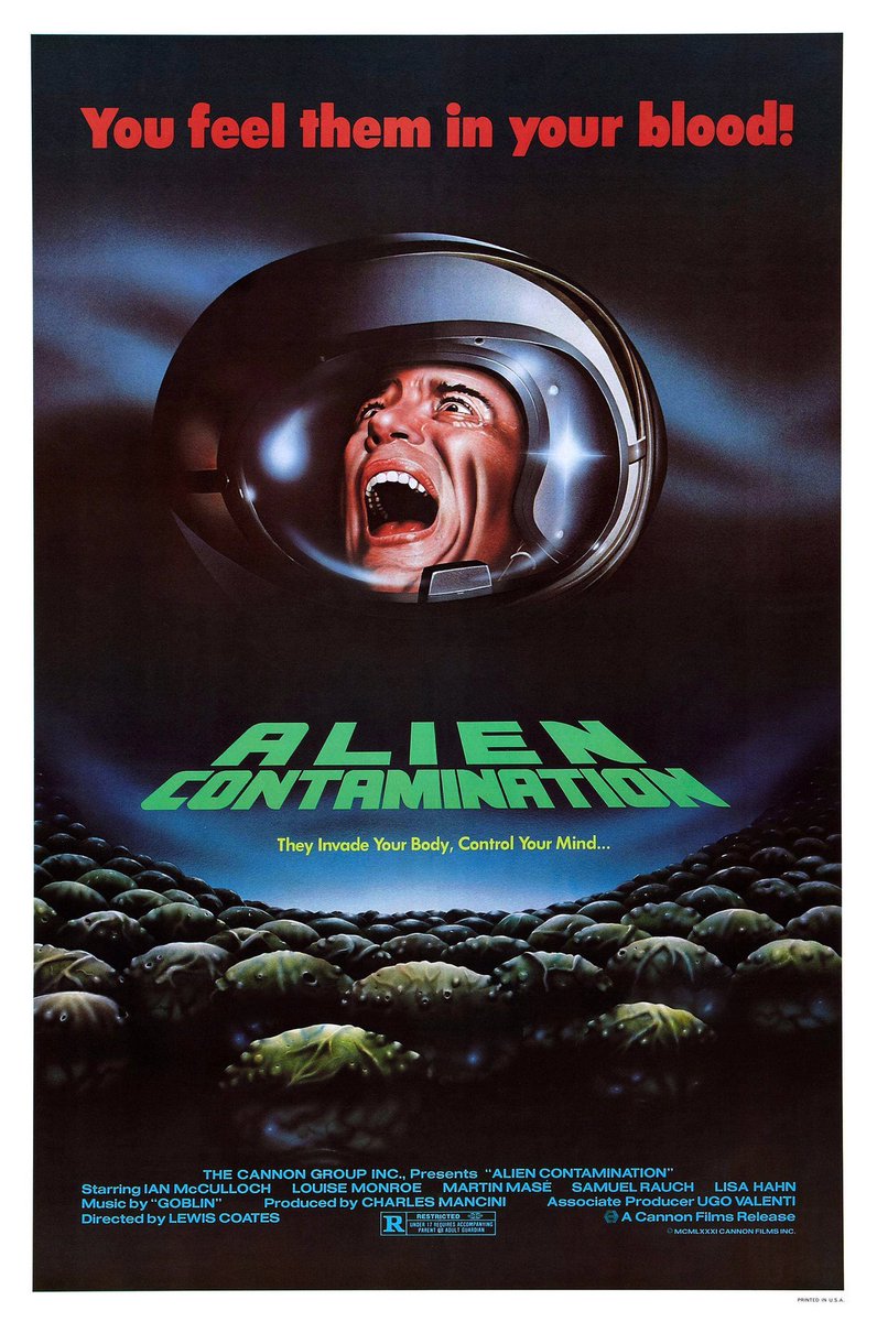 grumpuswolf's tweet image. another 80s scifi horror jawn for tonite. alien contamination aka contamination (1980). also another @ArrowFilmsVideo blind buy for me. here we go... 👽🥚 #aliencontamination #contamination #contamination1980 #80shorror #80sscifi #horror #scifi #arrowvideo #luigicozzi