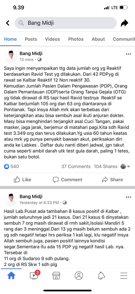 DicksonAprilla's tweet photo. Ketika hasil rapid test byk yg positif ... https://t.co/7ng1viqkQx