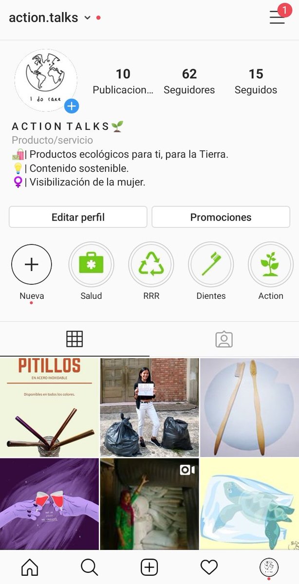 _pollex's tweet image. ACTION TALKS es un proyecto que busca reducir el impacto que tenemos en el 🌎, donde destruimos ecosistemas con el uso de plástico sin ser conscientes de ello. El uso de productos ecológicos reduce 24 kilos de plástico por persona al año y salva cientos de vidas animales ¡Únete!
