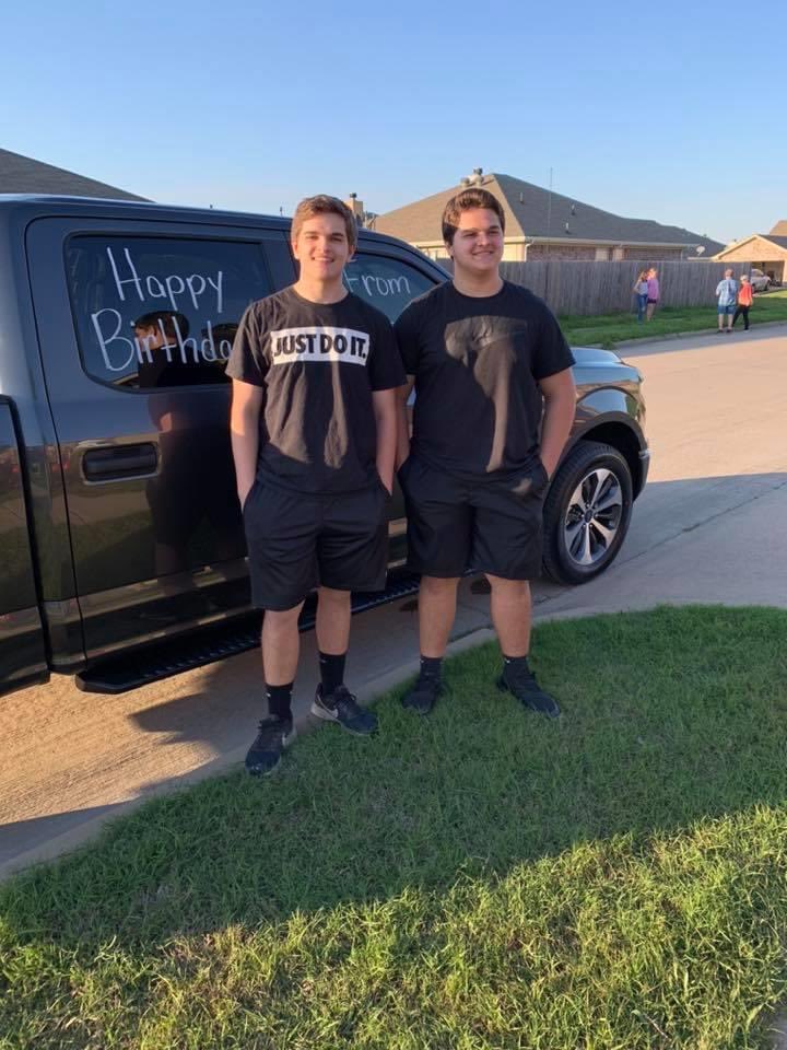 It’s been a great Happy 16th Birthday!  P&P I’m proud to be your dad.  You guys have made a lot of people’s lives better because they know you.  #NoFear #StrongAndCourageous @GranburyBaptist @GHS_PirateFball @Piratepowrlift @granburyisd @GHS_PIRATES @MikeBrownFord