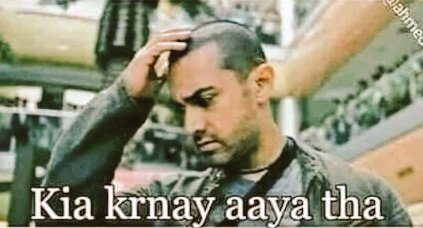 memerbhau's tweet image. #inthebar
You: aj toh puri bar khali krke he jynge bc..
*suddenly sees ur father sitting next to you.