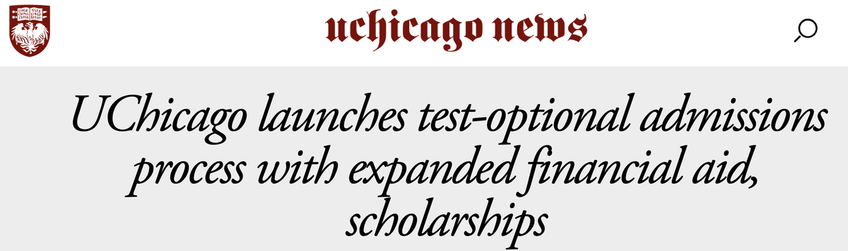 University of Chicago did it big- paired test optional with expanded AID! Clearly they have resources that many schools don't but I still appreciate the $$ and acknowledgement that the test isn't the biggest barrier to low income students.  https://news.uchicago.edu/story/uchicago-launches-test-optional-admissions-process-expanded-financial-aid-scholarships