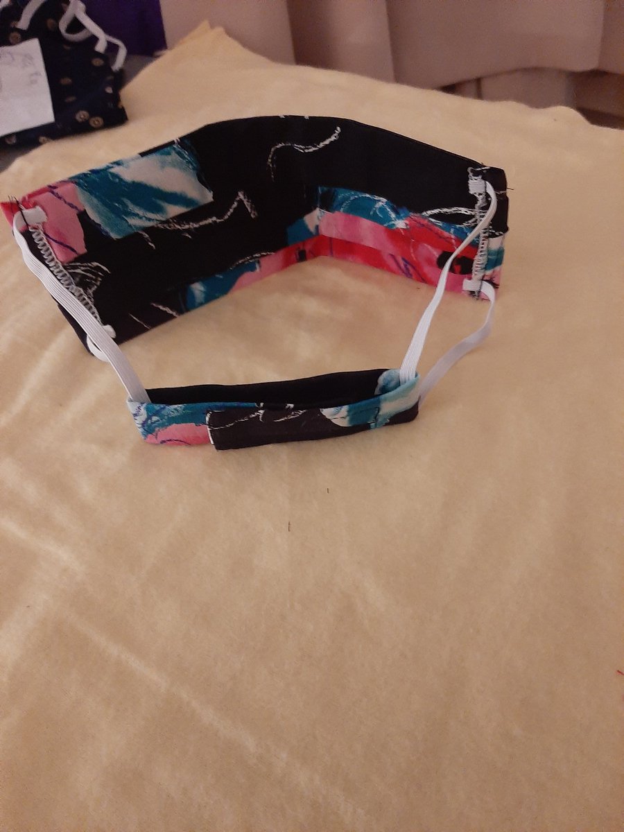 We've created a matching back piece for your face mask to keep the elastics off the ears for long periods of time