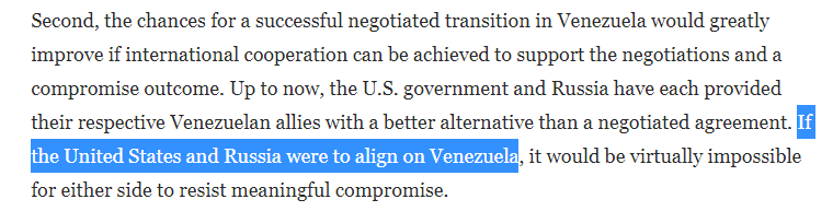 Oh, yes. Russia -whose role in  #Venezuela is minimal- should follow USA's coup plan. The Washington Post, democracy dies in darkness. In Venezuela's case, in a US coup they keep supporting.