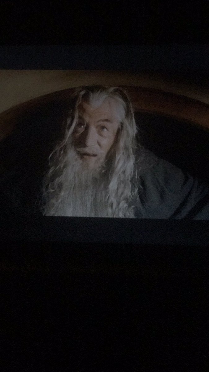 Lord of The Rings by candlelight. It’s been a nice night.