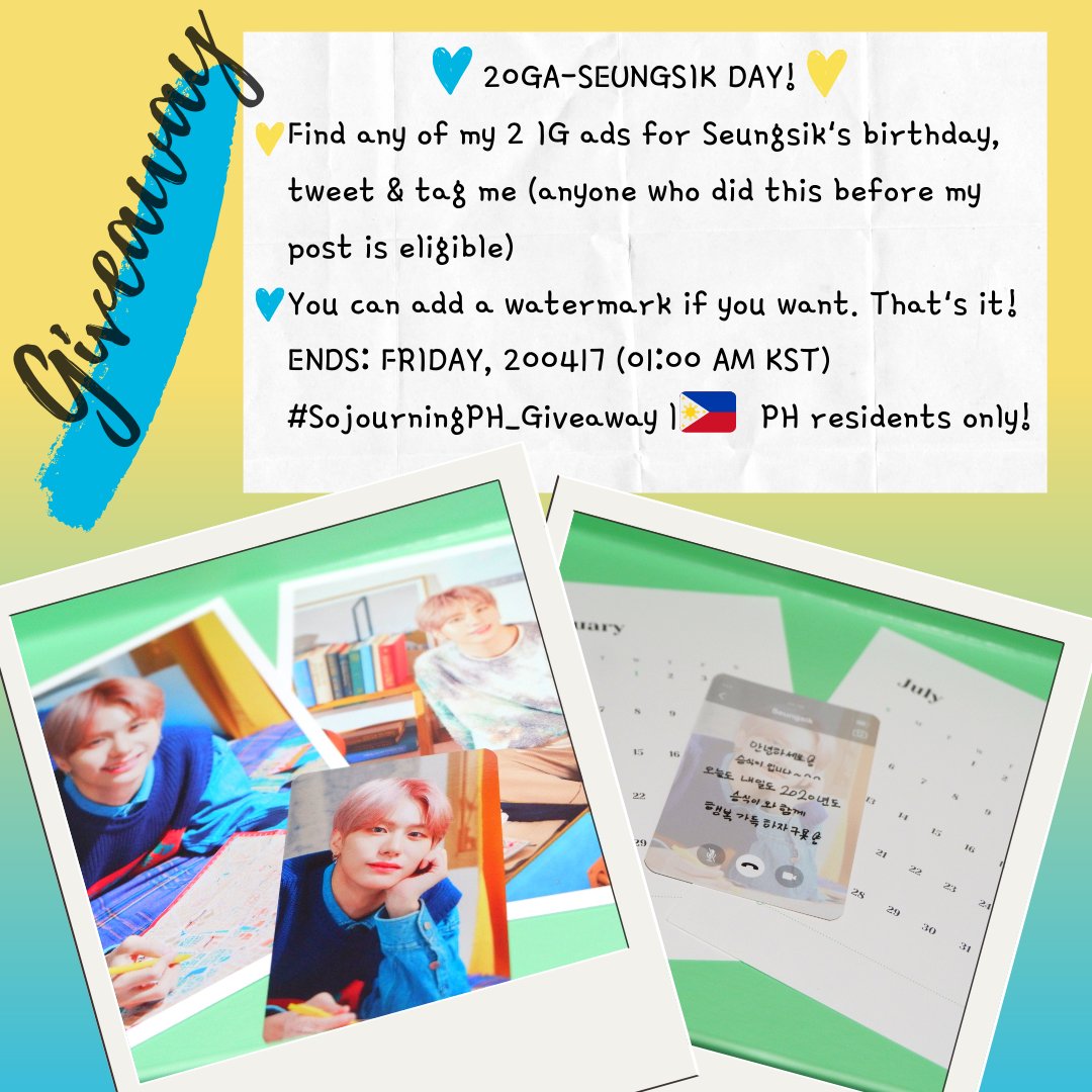 [] PH GIVEAWAY! | HELP RTGA CODE: 20GA-SEUNGSIK DAYGet a chance to win this Seungsik SG 2020 set! For more info, see details below. Goodluck!  @VICTON1109  @NewWorld_VICTON #VICTON   #빅톤 #SEUNGSIK   #강승식 #HAPPY_SEUNGSIK_DAY #우리의_목소리_승식아_생일축하해