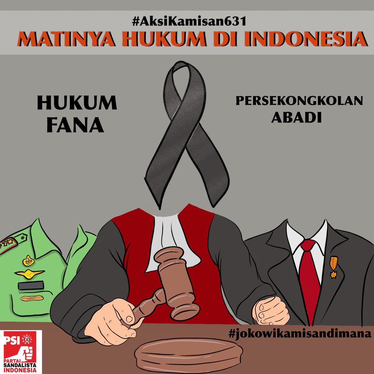 psi_perjuangan's tweet photo. Pernyataan Jaksa Agung terkait Tragedi Semanggi I dan 2 adalah bukti hilangnya hak asasi.

@AksiKamisan #kamisanonline #jokowikamisandimana https://t.co/upTX0UbWwS
