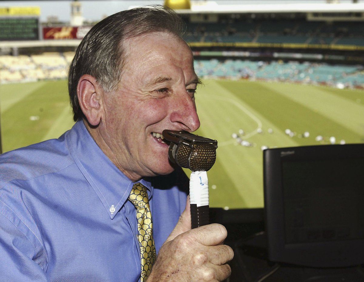 Four decades in commentary career, making memories out of one Australian summer after the other.How good was Bill Lawry! "Got him, yes he's gone!"