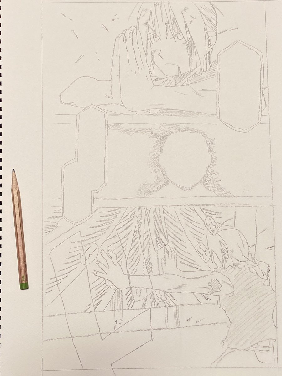 ハガレンで一番好きシーン描いてるけど真理の扉ムズすぎる アドバイスください あたらっぷ の漫画 ハガレンで一番好きシーン描いてるけど真理の扉ムズすぎる アドバイスください あたらっぷ の漫画