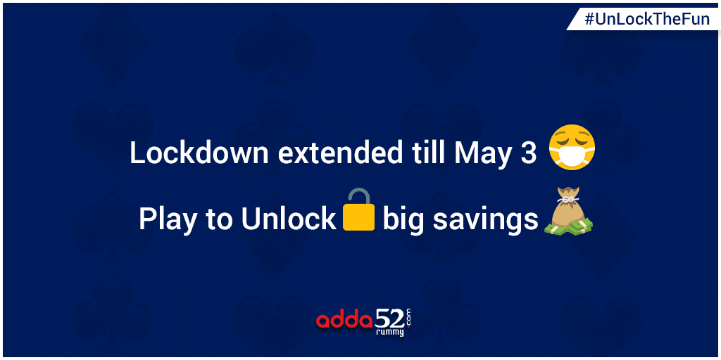 Adda52Rummy's tweet photo. Play at home and #UnlockTheFun.
To register yourself, visit: https://t.co/xcO84I4POy
#Adda52rummy #Rummy #RummyOnline #RummyCommunity #AddaChips #Lockdown2 #StayHome #StayHomeStaySafe #gaming #gamingcommunity #GamingNews https://t.co/07GIG2OWyl