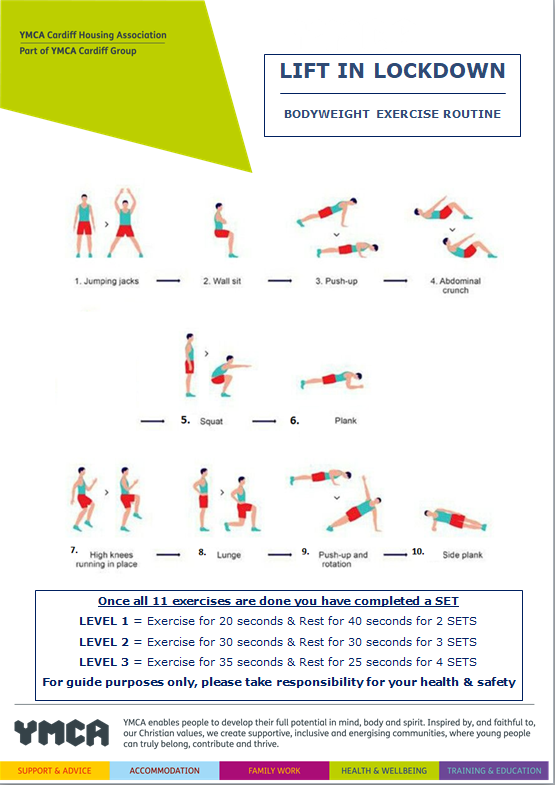 scottymcacdiff's tweet photo. Take the Lift In Lockdown challenge💪#NoEquipment #Bodyweight #Fitness 10 exercises, 3 levels #HealthyAtHome https://t.co/PY2Zk0YsTJ