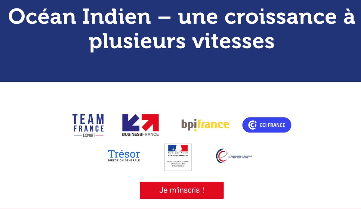 Outremers360 Un Webinaire Team France Export Consacre A La Zone Ocean Indien Ce Jeudi 16 Avril T Co Vxulq8guy0