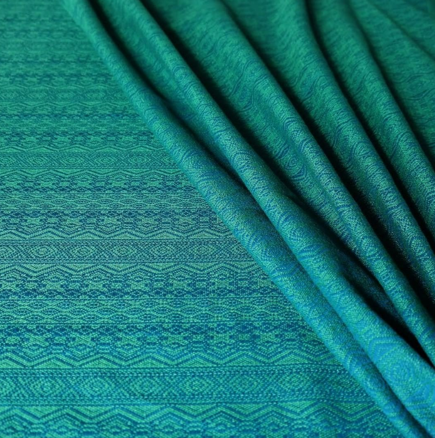 DIDYMOS_Baby's tweet photo. Ada Monrepos, featuring aqua and teal cotton with a dash of teal silk to add a ravishing shimmer to the beautiful Ada pattern.
Who loves this colorway too?
Check it out in our shop. Available as a wrap or DidySling!
#didymos #didymosada #itsadidy #didylove #wearallthebabies https://t.co/ujJlVvFvlQ