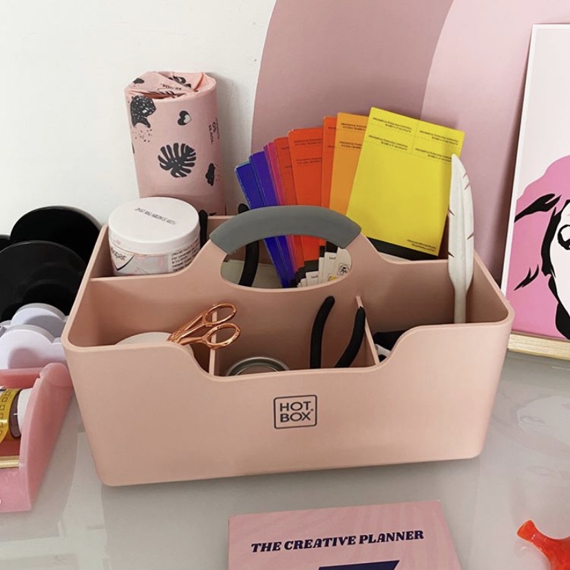 “Ok I never thought I’d get excited about this, but it is a sexy toolbox!” We’re are loving your style <a href="/doodle_moo/">moo_eth</a> (on Instagram)! Thank you for sharing your photos of the pink #Hotbox1. It looks in its element amongst all your colourful art prints and bits.