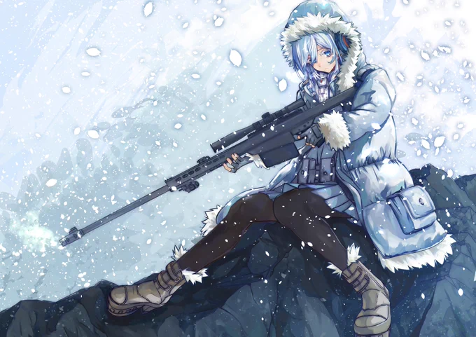 「武装少女2」
#オリジナルイラスト 