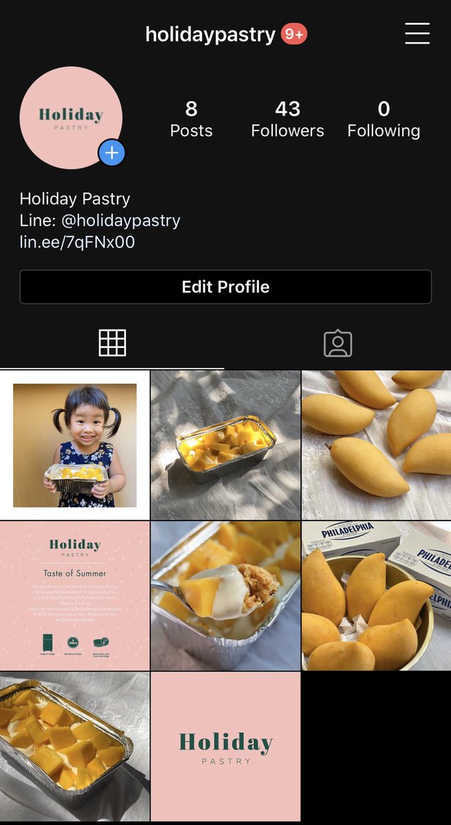 Mango Cheese Tart by Holiday Pastry ร้านอินเปิดให้สั่งแล้วนะครับ!! Line: <a href="/holidaypastry/">Holidaypastry</a>
