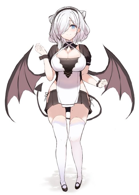 悪魔メイドさん✨
#オリジナル 