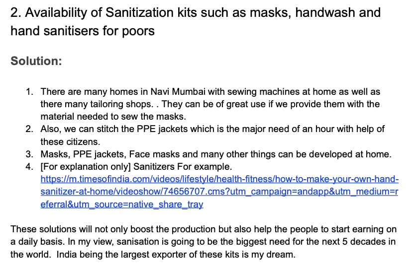 ajayrbhanushali's tweet photo. @Navimumpolice @NMMCCommr @OfficeofUT 
Respected Authorities, please read the following 3 problems and their solutions to generate income for the poor, increase healthcare production &amp; an effective lockdown. Thanks. Jay Hind. Jay Maharashtra.
https://t.co/7FKUnAw1jn https://t.co/LDCpOKLScJ