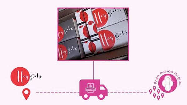 HeyGirlsUK's tweet photo. We've teamed up with @AngusCouncil to make sure teenagers are #PeriodProtected during #COVID19. Our team have made up hundreds of care packs that are being sent to primary and secondary students! This way we can keep #PeriodEquality across Scotland ❤️ @SocEntScot #GoodNewsScot https://t.co/ofwHe9tofA