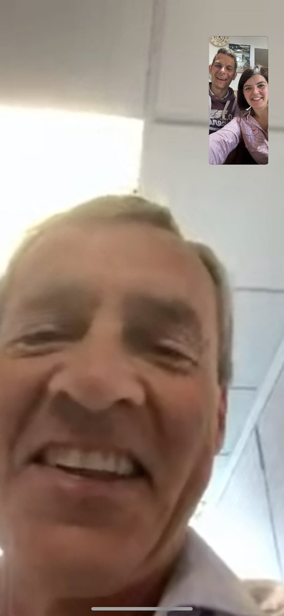 AdamAlderson3's tweet photo. @BasingstokePmi team who saved my life, they operate using the worlds leading technology but today @Brendan92855812 used FaceTime for the first time 🤣 love these guys, @TomCecilMD @FaheezM @StevePrescott1 #madeinyorkshirerebuiltinoxford #lifeonextratime #PMP https://t.co/FGHVku5iGo
