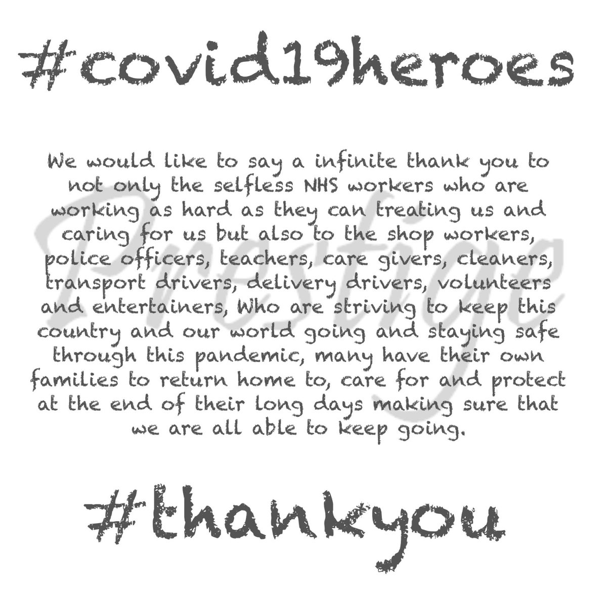 prestigebpm's tweet photo. #covid19heroes 
#thankyou #washyourhands #stayhomestaysafe #thankyounhs
#healthbeforewealth #prestigebpm https://t.co/BkODJ3KVhG