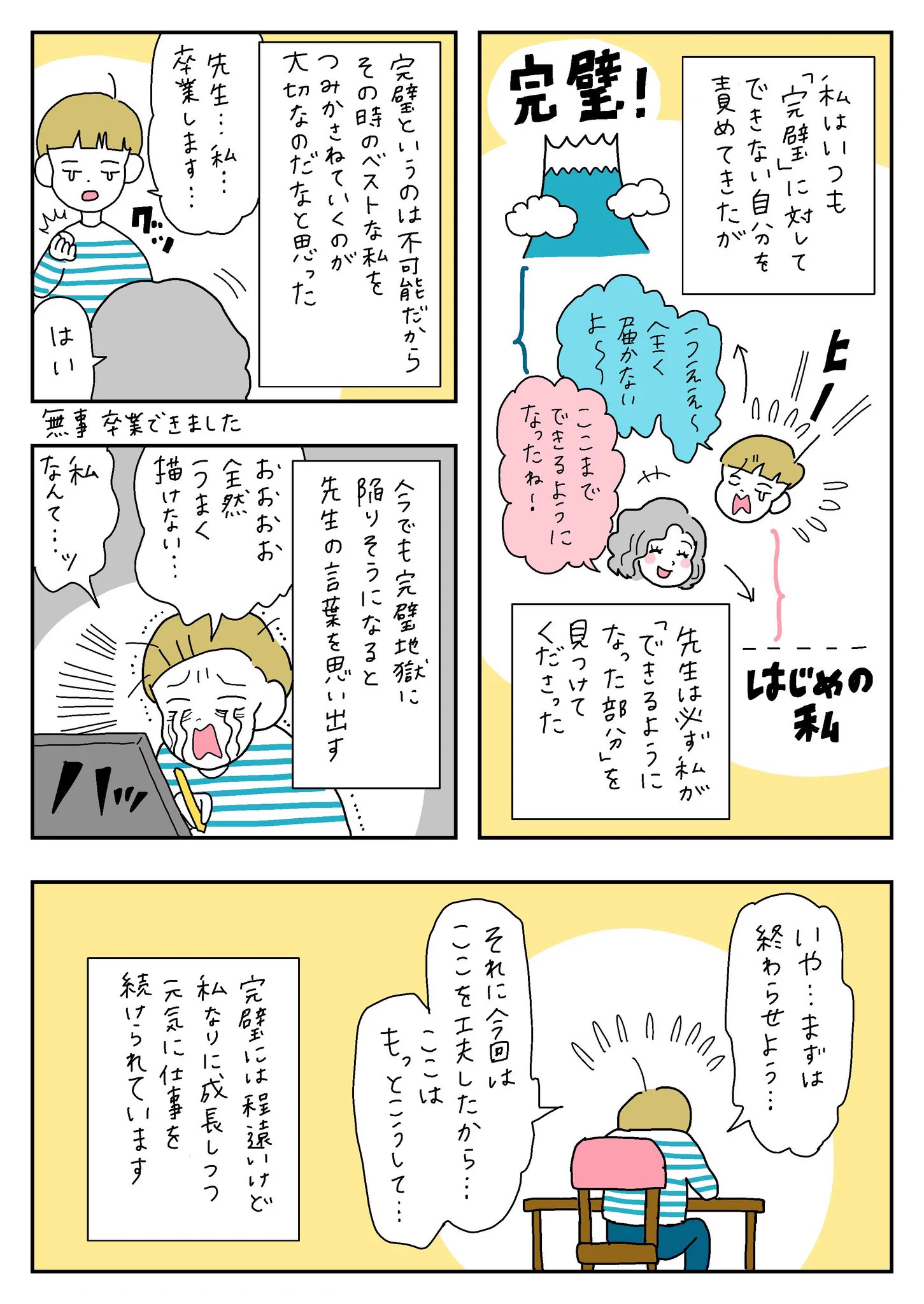 完璧を求めるがあまり、いつまでも作業が完了しない･･･！そんな人にこそ読んでほしい！