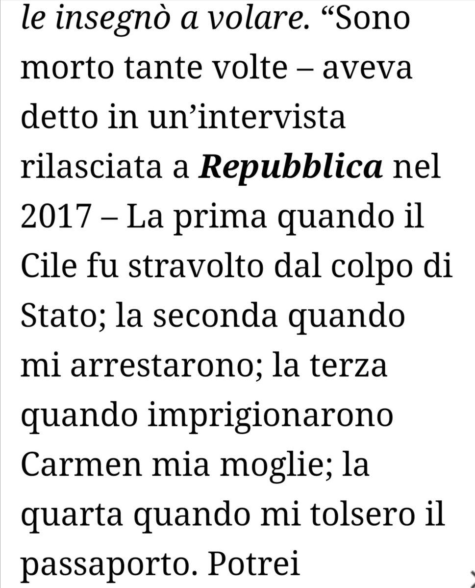 Ceraunavoltaun's tweet photo. Morto per Coronavirus Luis Sepulveda https://t.co/1E1zOGACZr