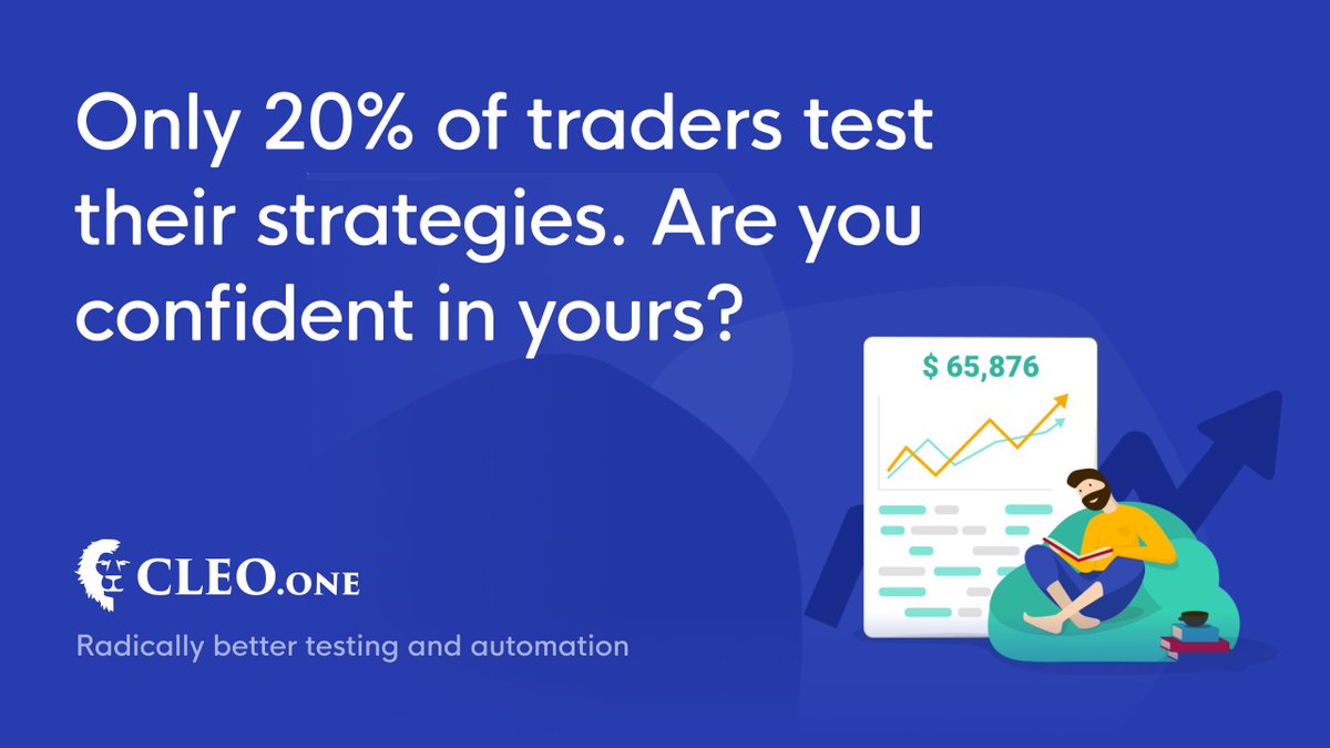 With @CleoOneOfficial you can backtest using technical indicators and crypto fundamentals, candlestick
patterns or correlations to other assets. #CleoOne

Thanks to our collaboration, you can start backtesting your strategies for FREE.