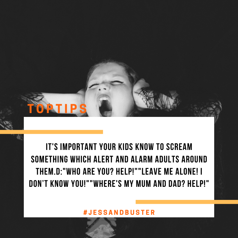 BusterJess's tweet image. Top Tip 💡 :Tell them to scream "Who are you?"