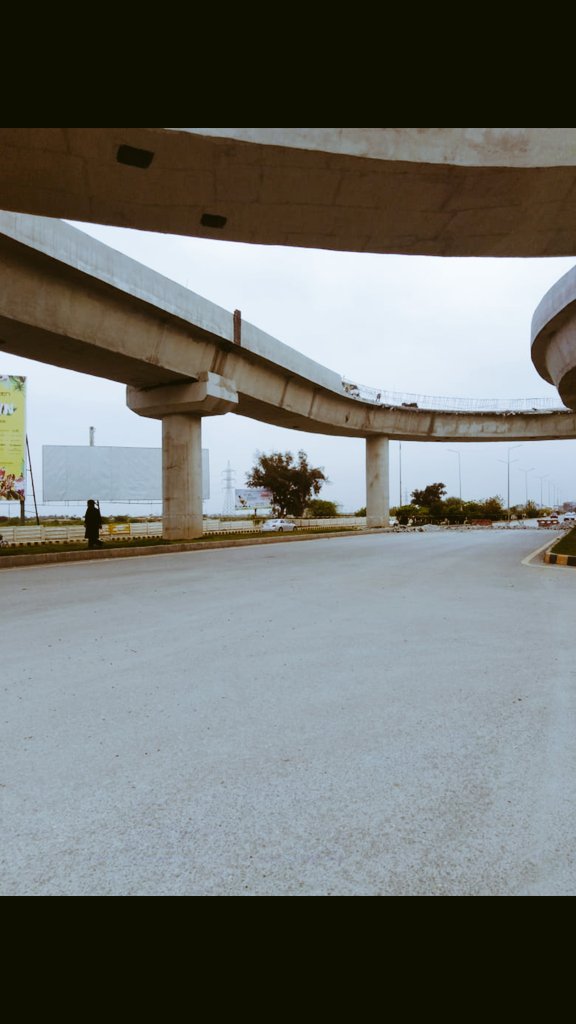 TeamPPP_KP's tweet photo. Incompetency of #TabdiliSarkar, Just in front of PDA in Phase 4 Hayat abad Peshawar, damaging whole bridge and will reconstract it again because the road is small then a bus size. #SaafChaliShifafChali https://t.co/nRr4jmbvxn