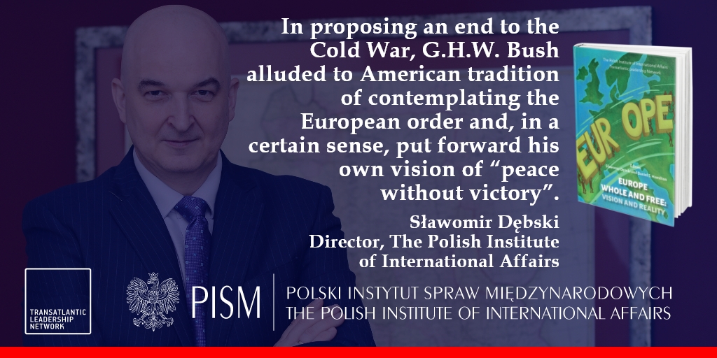 "Peace without victory"
<a href="/SlawomirDebski/">Sławomir Dębski</a> 
#EuropeWholeAndFree