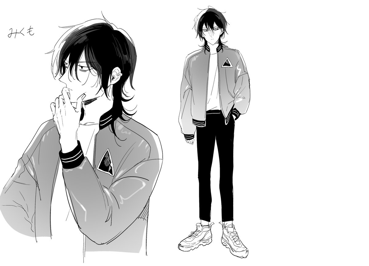 キャララフはこんな感じです!日付見たら去年の10月だった…(怖い)あっ脱稿したのは年末です!サボってないです! 