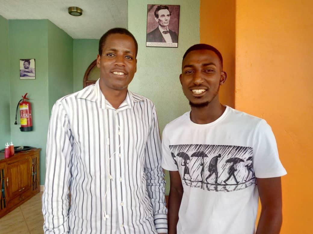 bortopraise13's tweet photo. BORTOPRA Founder and Director @reriseven13 met Innocent representing @umuragetv and they did an interview where he was sharing How BORTOPRA initiative is impacting lives of Many young people. Click the link to watch the interview https://t.co/bojCfdsRdV https://t.co/3ZAiR8Hj5T