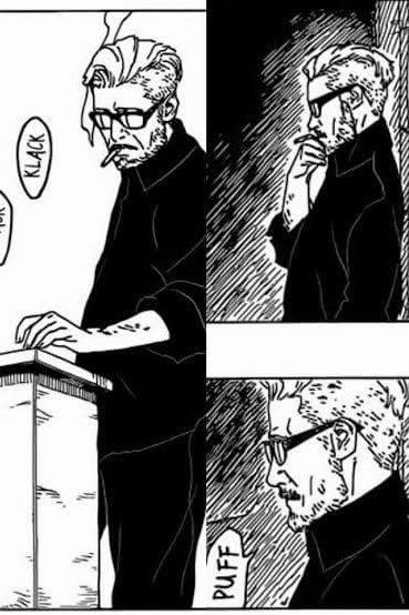 Spiralling Sphere Boruto Ch 45 Is Titled Defection Cover Amado All Alone With An Exclusive Colour Scheme