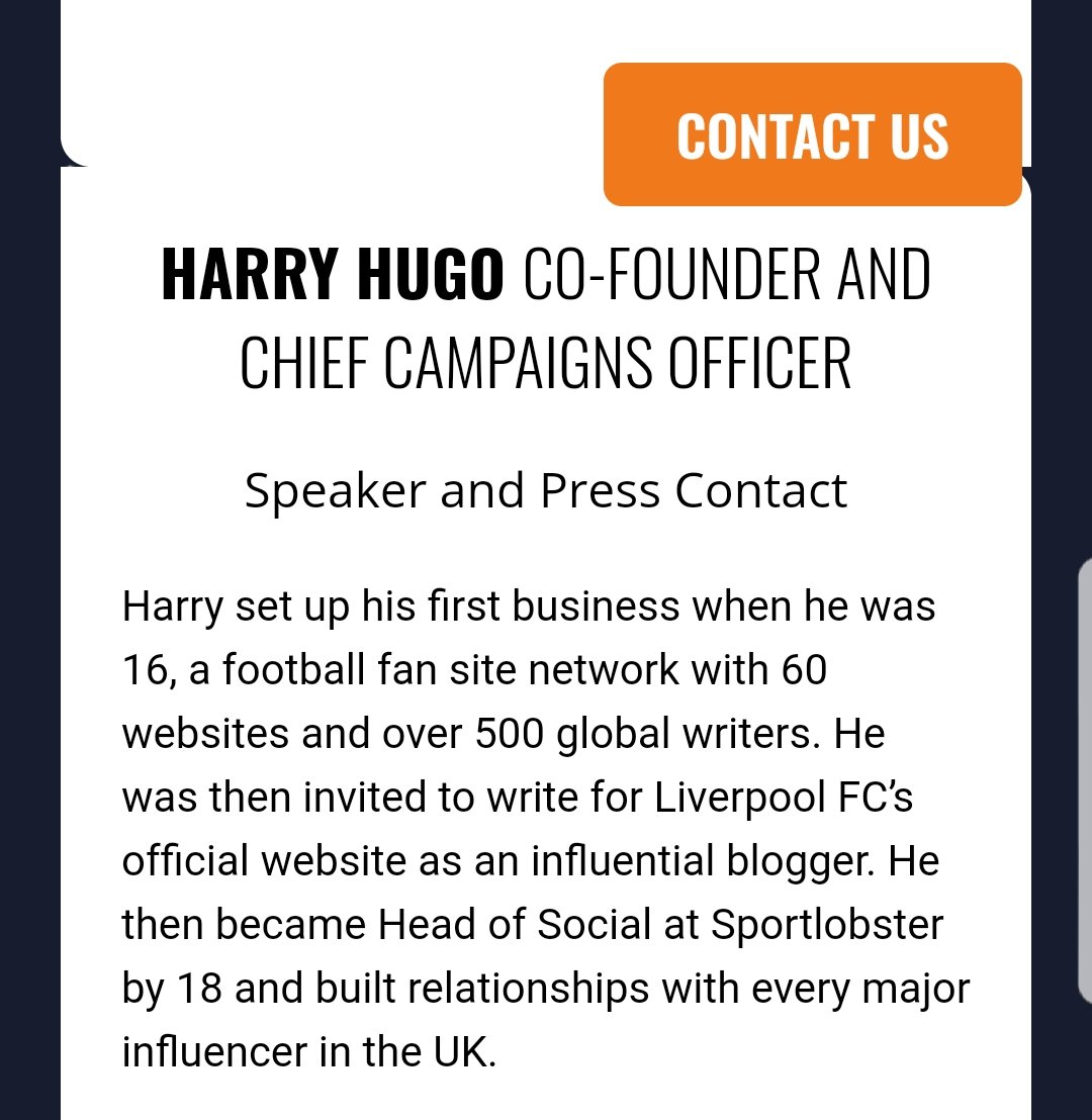 4. @arronshepherd is also the co-owner of  @LFC pet GOAT, and he shares that mantle with  @HarryHugoGoat.Below is a bio from The Goat Agency website on Harry, "who was invited to write for Liverpool FC's offical website as an influential blogger".It doesn't end there.......