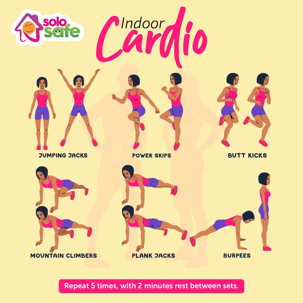 ShopKonga's tweet photo. The lock down has got nothing on your indoor cardio 😎.
Don't know how to begin?. Here is a guide .

#SoloSafe
#SoloFit
#KongaCares
#IsolationExercise https://t.co/8bWAPhzoF7
