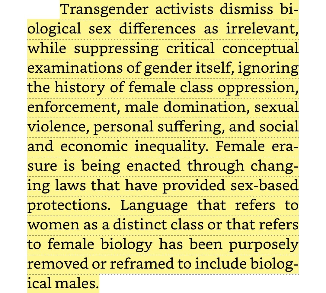 Ruth Barrett, who edited and compiled the Female Erasure anthology, on transactivism erasing women. #SexNotGender