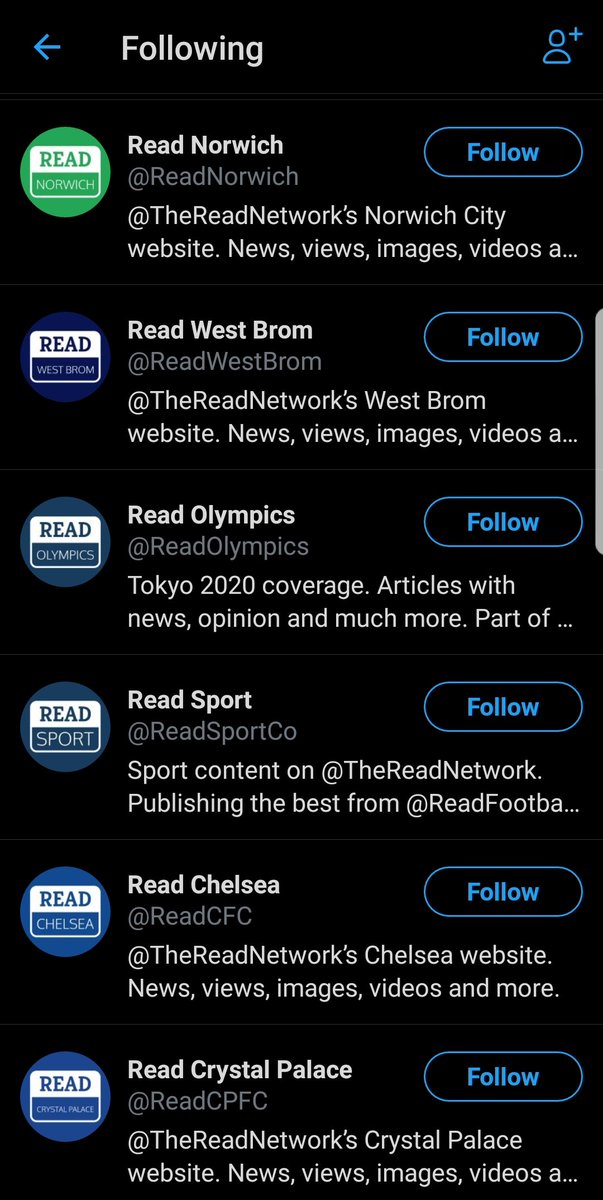 10.Football club pages.This gives you an idea of the influencing operation that Harry and his GOAT's are running.The screenshots were taken from the  @ReadLeicester page.